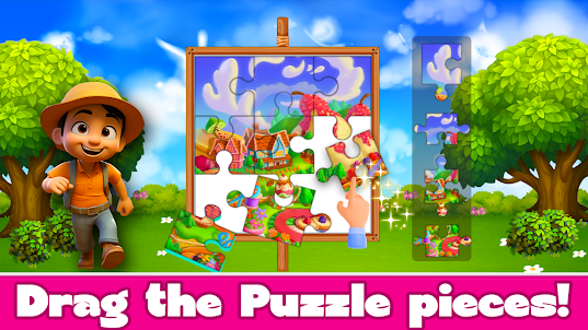 Jigsaw Puzzle Solving 2D Games