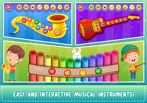Kids Piano: Animal Sounds & musical Instruments screenshots 20