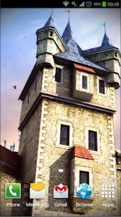 Castle 3D Pro live wallpaper Skärmdump