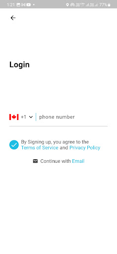 Vroom Driver App Screen 2
