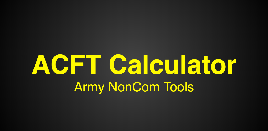 Download ACFT Calculator Free for Android ACFT Calculator APK