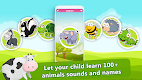 screenshot of Animal Sounds for Kids