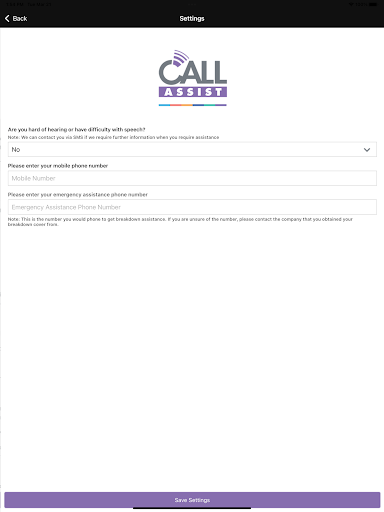 Call Assist - Vehicle Rescue