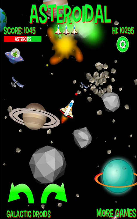 Destroy asteroids & aliens - 1.5 - (Android)
