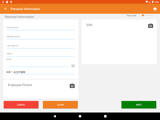 PET Onboarding and Training Screen 3