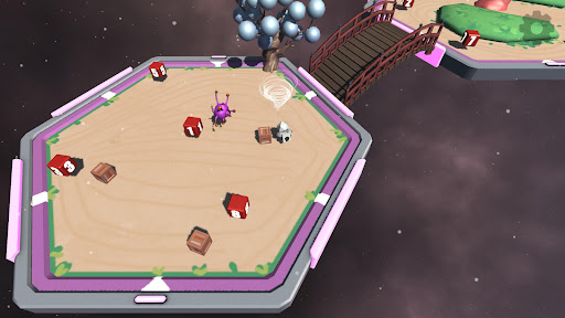 Android application Space Cube Hunter screenshort