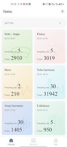 Android application CEM Smart Power screenshort