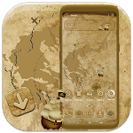 Cover Image of Unduh Old Treasure Map ThemeLauncher  APK