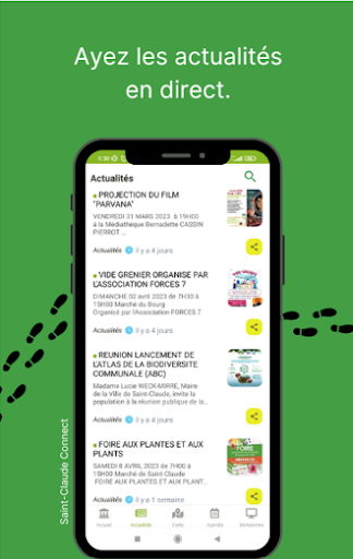 Saint-Claude Connect Screen 3