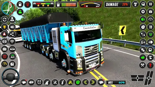 Euro Truck Sim Real Truck Game