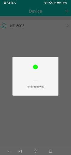 Android application Sienna Aroma Diffuser screenshort