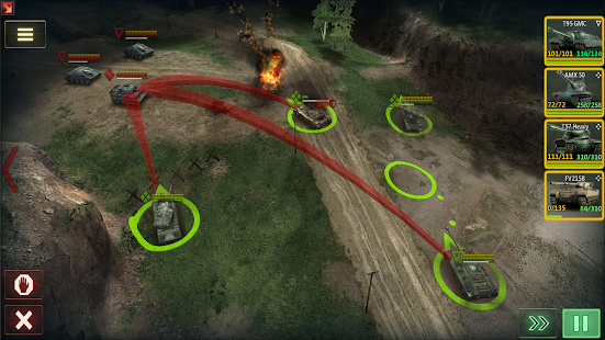 Armor Age: Tank Games. RTS War Machines Battle Screenshot