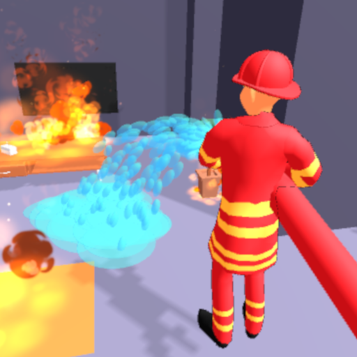 Fire Hero 3D logo