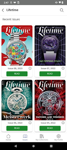 Lifetime Screen 2