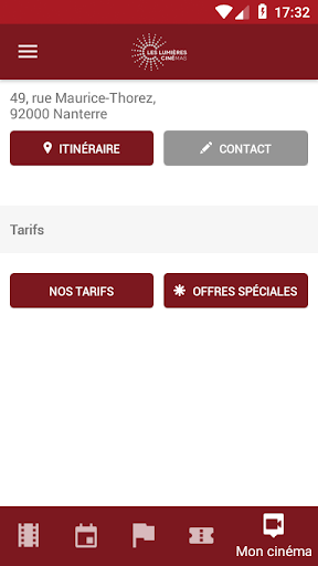 Android application Nanterre - Cinéma Les Lumières screenshort
