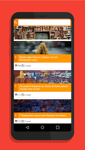 Android application Blanqueamiento Dental - Tips screenshort