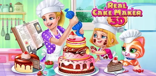 Real Cake Maker 3D Bakery