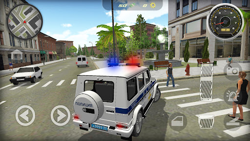Android application Police G-Class: Criminal Town screenshort