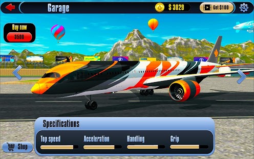 Flugzeug Fliegend Pilot Simulator Screenshot