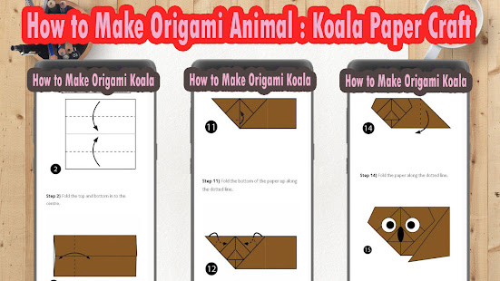 How to Make Origami Koala Animal Paper Craft 1.0 APK + Mod (Unlimited money) إلى عن على ذكري المظهر