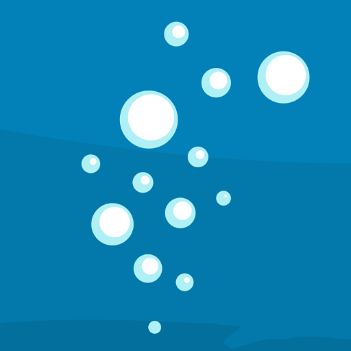 Bubble Balloon Rising Up logo