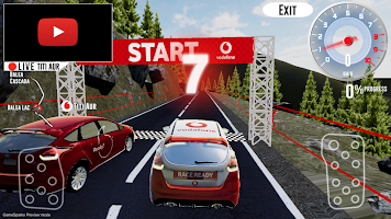 screenshot of RaceReady Vodafone