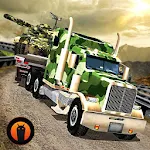 Cover Image of ดาวน์โหลด เกมขับรถบรรทุกขนส่งสินค้าของกองทัพบก 1.0.2 APK