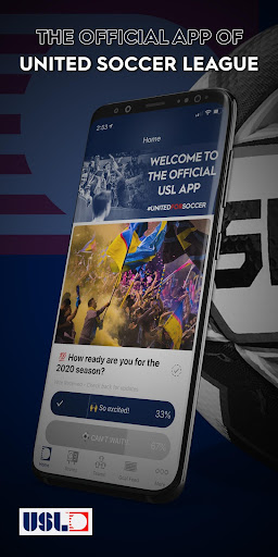 Android application United Soccer League screenshort