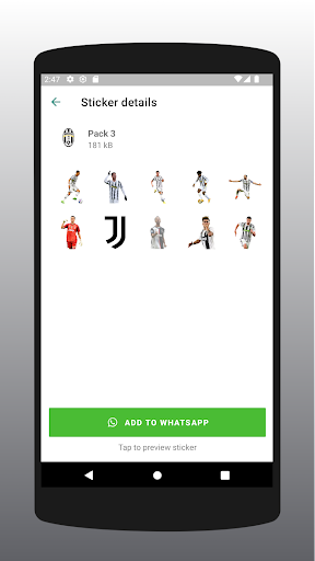 Juventus Stickers Screen 2