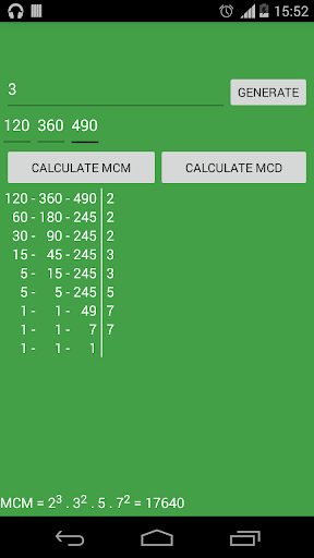 Android application Lcm - Gcf App screenshort