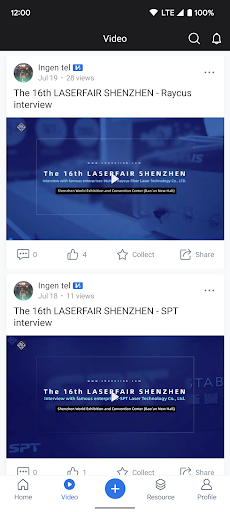Chanelink-Laser Community Screen 3