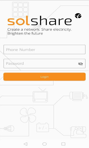 Android application SOLshare - SOLclock app screenshort