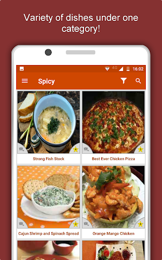 Screenshot of Non Veg Recipes: Meat, Seafood