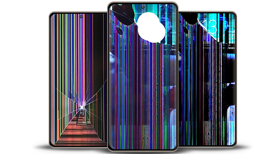 Broken Screen Wallpaper HD