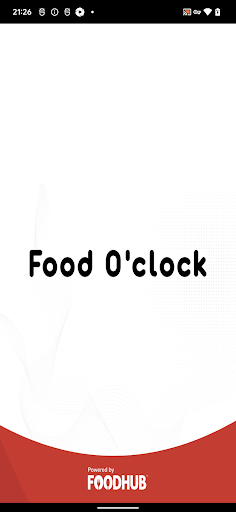 Android application Food O'clock screenshort