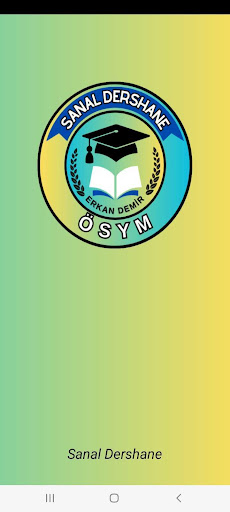 Android application ÖSYM - Sanal Dershane screenshort