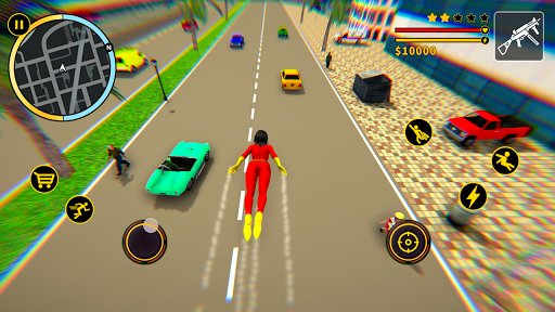 Spider Girl Moto Bike - Pizza Delivery Food Games