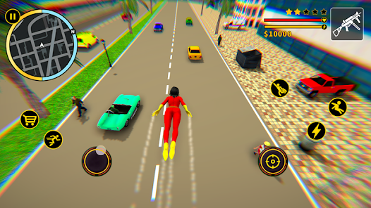 Captura de Pantalla 14 Spider Girl Moto Bike - Pizza  android