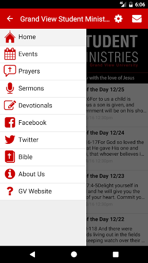 Grand View Student Ministries Screen 3