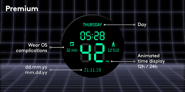 Liquid Premium Watch Face 4