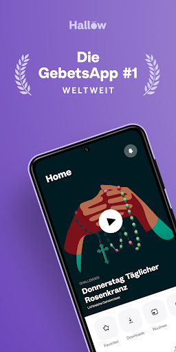 Hallow: Gebet & Meditation screenshot 1