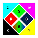Color picker Hex CMYK RGB