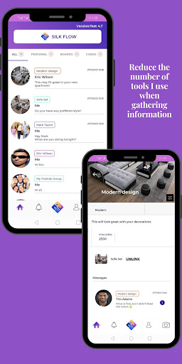 SilkFlow Social Cards Screen 3