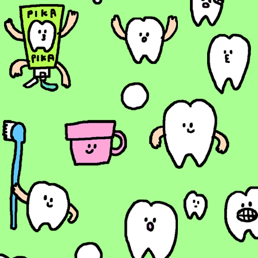 かわいい壁紙 TOOTH logo