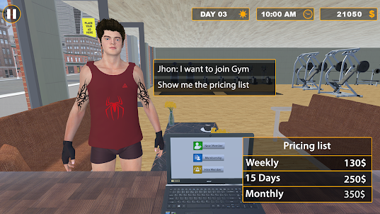 Gym Manager Business Simulator