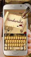 screenshot of Handwrite Theme