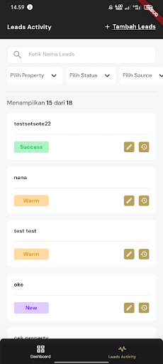 Android application FP Journey screenshort