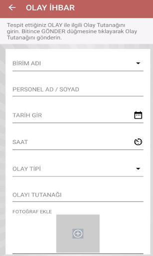 AFUS GÜVENLİK YÖNETİM SİSTEMİ Screen 3