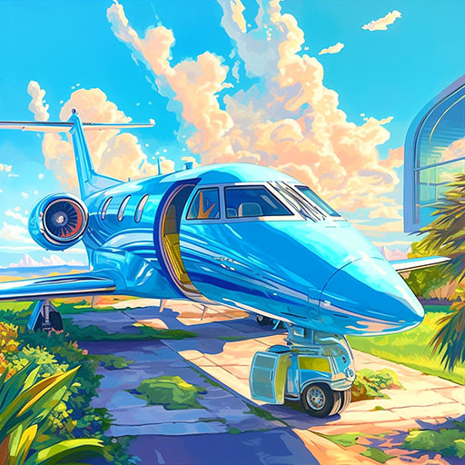 Rogue Runways: Idle Jet Tycoon logo