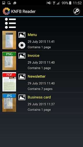 OneStep Reader Screen 3